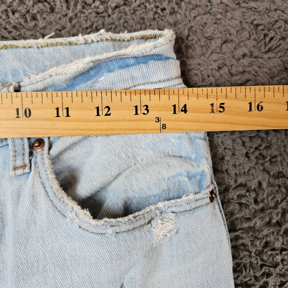 Abercrombie‎ & Fitch Curve Love 90s Straight Ultra High Rise Jeans 28 6R